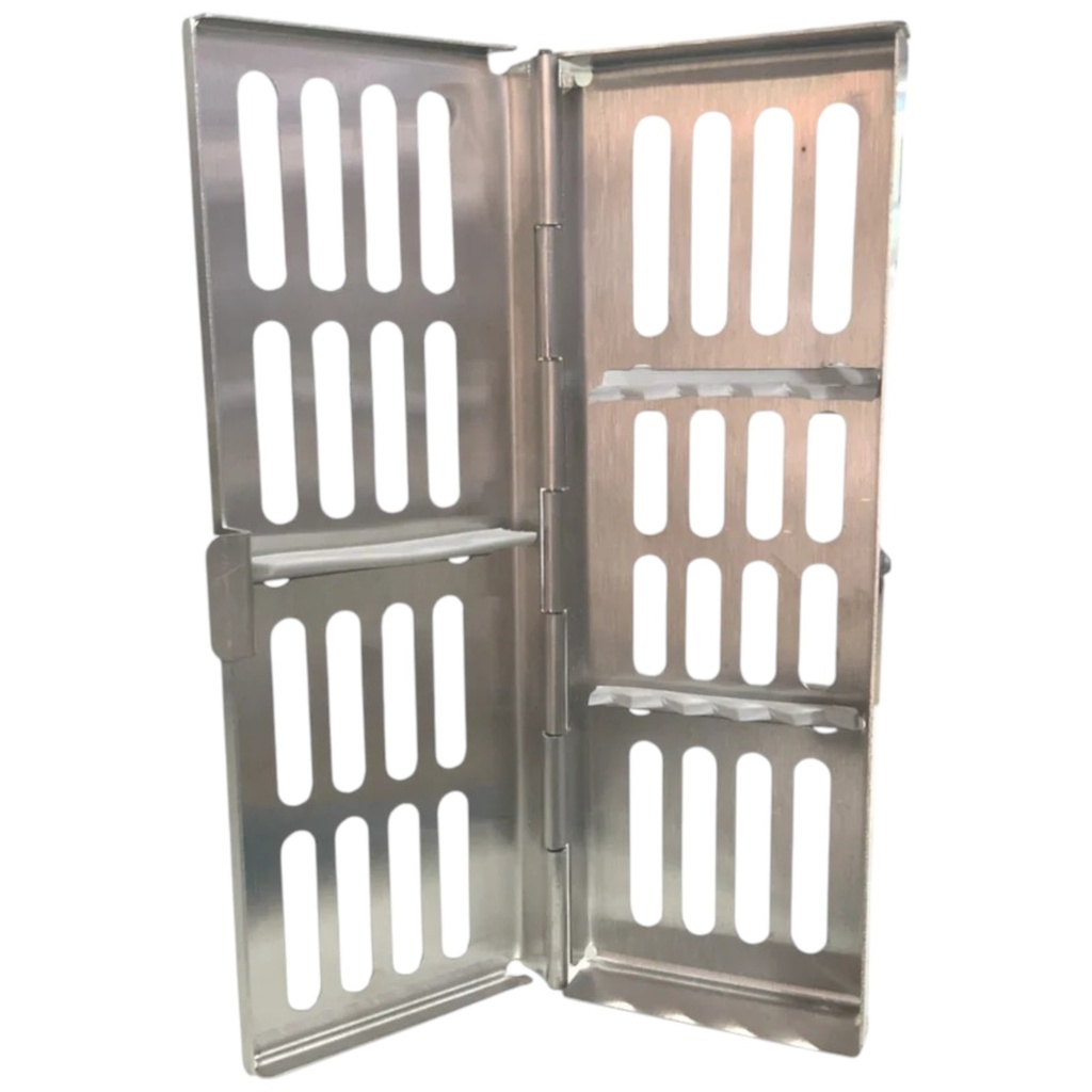 CASETE METALICO PORTAINSTRUMENTOS 5 PCS