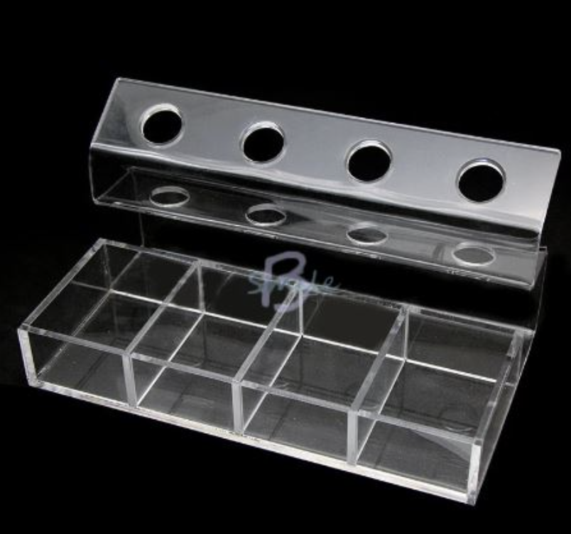 ORGANIZADOR DE PUNTAS DE SILICONA CON SOPORTE PARA PISTOLA