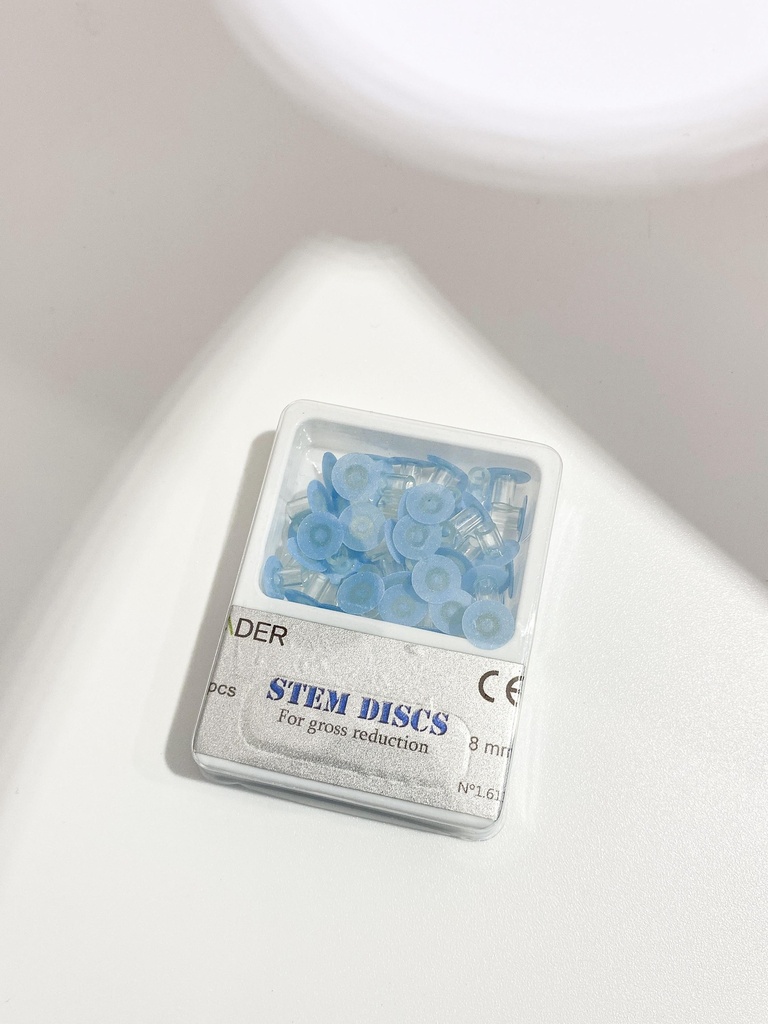 REPOSICIÓN DE DISCOS 8MM GROSS REDUCTION X40UDS. AZUL