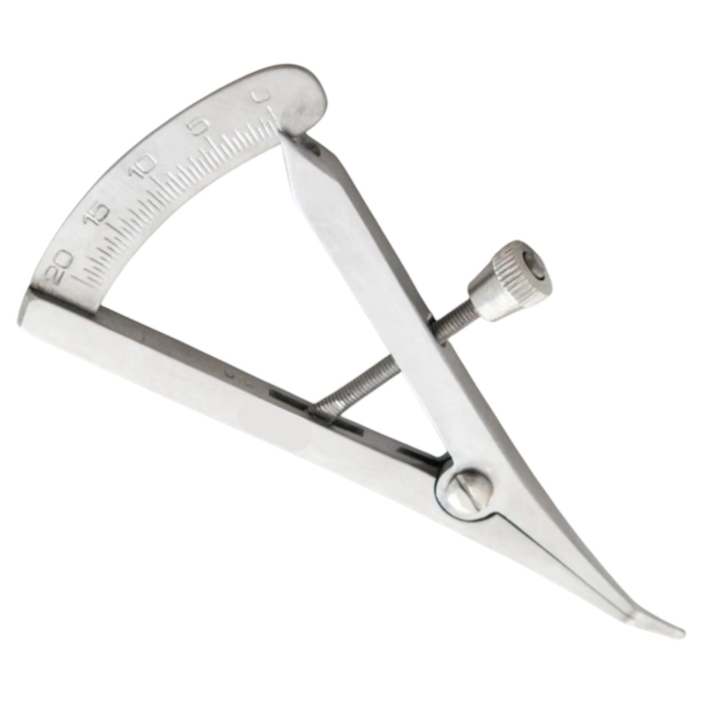 CALIBRE ÓSEO CON PUNTA ANGULADA