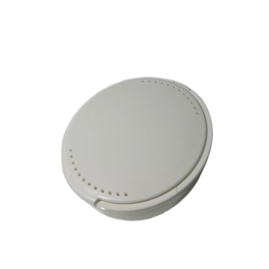 CAJA PORTA ALINEADORES BLANCA CON ESPEJO