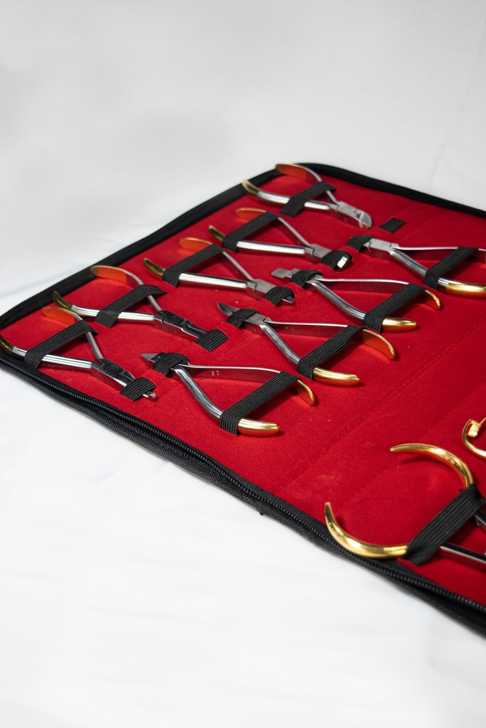 KIT DE INSTRUMENTAL DE ORTODONCIA COMPLETO