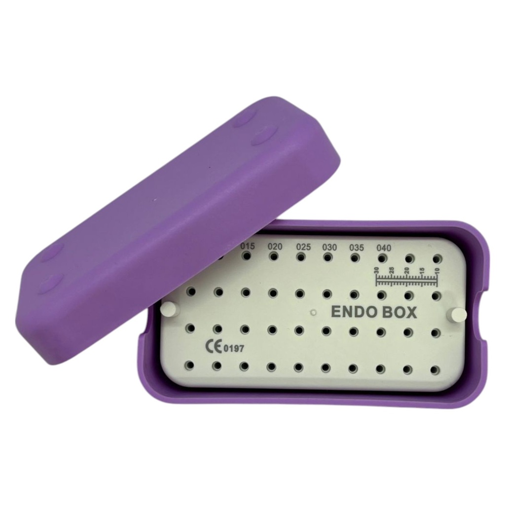 ENDO BOX PLÁSTICO PARA 40 LIMAS
