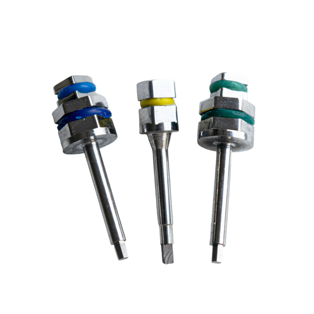 KIT DE 3 PUNTAS PARA TORQUIMETRO HEXAGONAL y CUADRADO