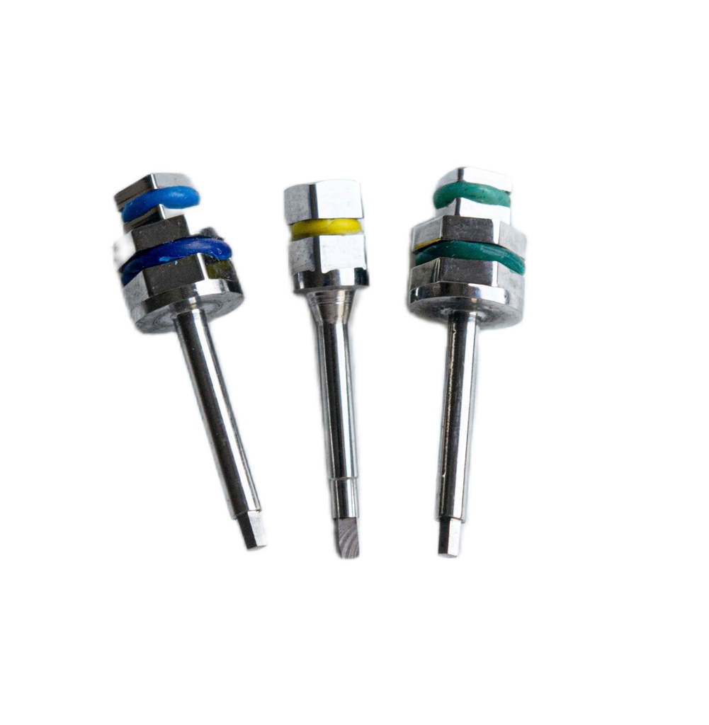 KIT DE 3 PUNTAS PARA TORQUIMETRO HEXAGONAL y CUADRADO