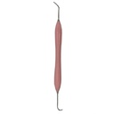 ESPÁTULA PARA COMPOSITE DE MANGO SILICONADO ROSA
