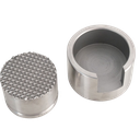 TRITURADOR DE HUESO CIRCULAR CON DIENTES DE TITANIO