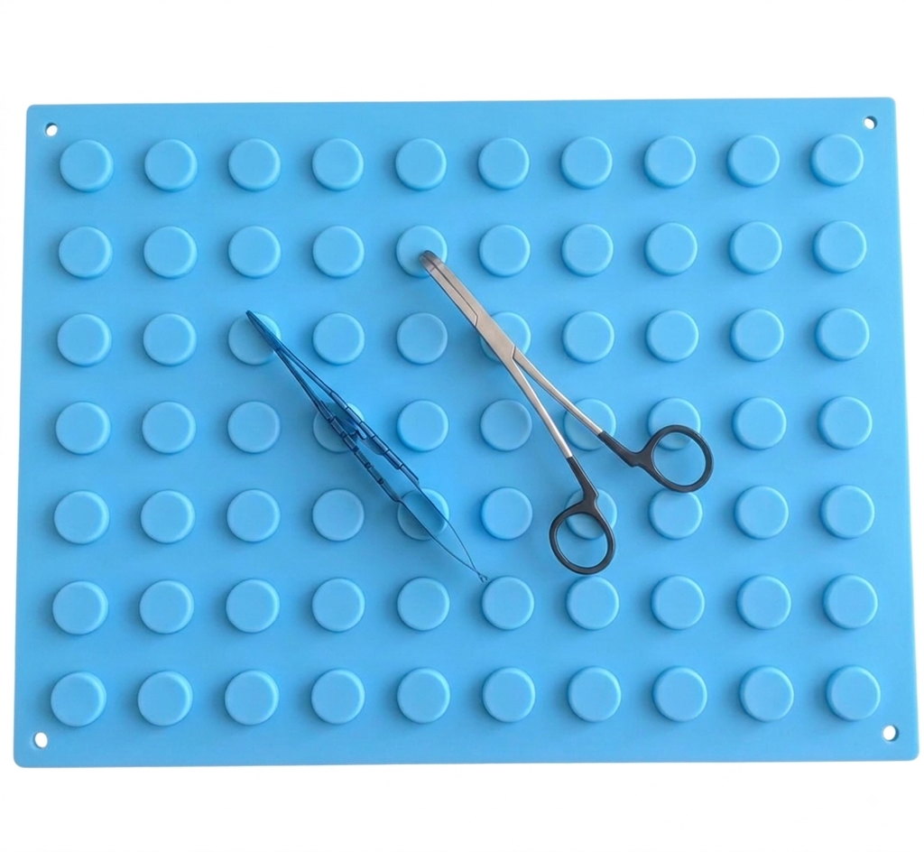 COMPRESA IMANTADA DE SILICONA CELESTE GRANDE (30X40)