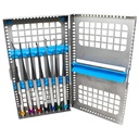KIT DE 7 PERIOTOMOS CON CASETE METALICO