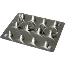 SOPORTE METALICO PARA 12 CLAMPS