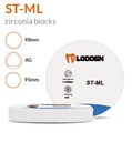BLOQUE DE ZIRCONIO ST-ML 98*20 BL2
