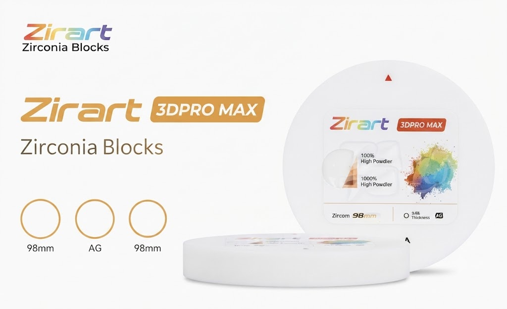 BLOQUE DE ZIRCONIO 3DPROMAX 98*20 C2