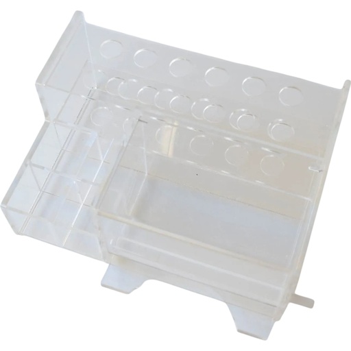 [12/001] SOPORTE ACRÍLICO PARA RESINAS Y ADHESIVOS GRANDE