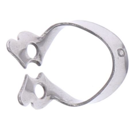 [17/4069-1] CLAMP 0 AISLAMIENTO DENTAL ACERO INOXIDABLE