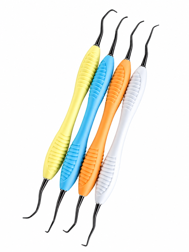 [K0006] KIT DE 4 CURETAS GRACEY + CASETE METALICO - BADERMASTER