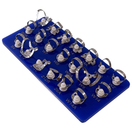 [5/0498-A] KIT DE CLAMPS X20 (INCLUYE CLAMP B4)