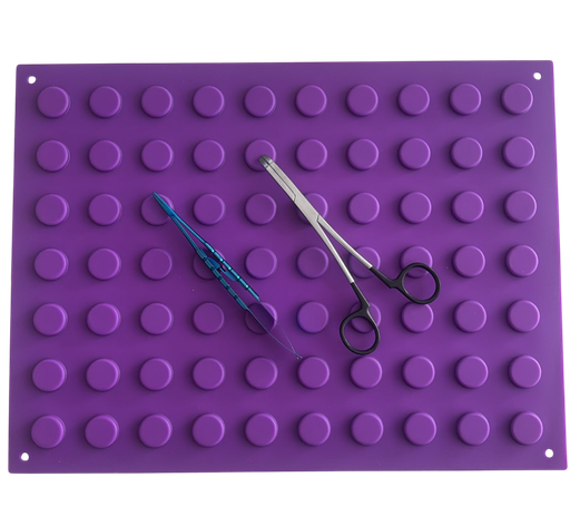 [11/051B] COMPRESA IMANTADA DE SILICONA VIOLETA GRANDE (30X40)
