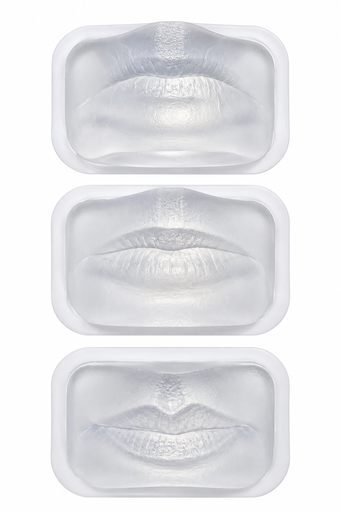 [0905173] MODELOS DE ENVEJECIMIENTO LABIAL TRANSPARENTES (3 TIPOLOGIAS DISTINTAS)