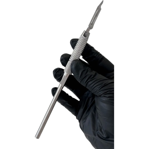 [C0184] MANGO DE BISTURI MULTIANGULABLE GRIS