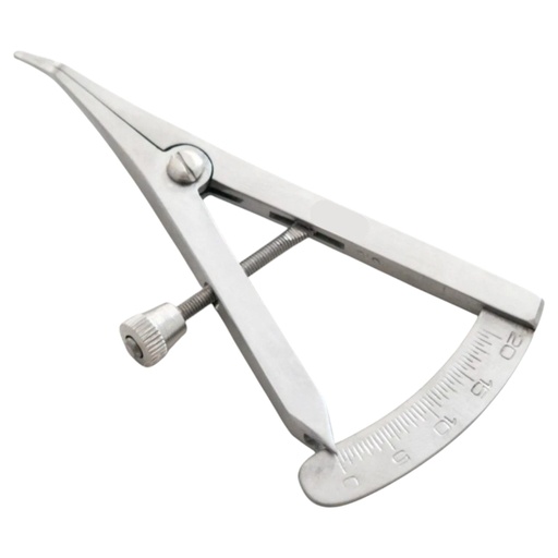 [C0032] CALIBRE ÓSEO CON PUNTA ANGULADA