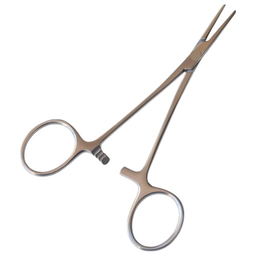 [C0124] PINZA HALSTEAD MOSQUITO RECTA 13,5CM