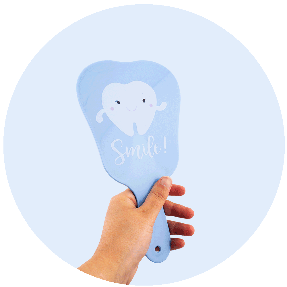 [0905211] ESPEJO MOLAR MOLLIE Blanco