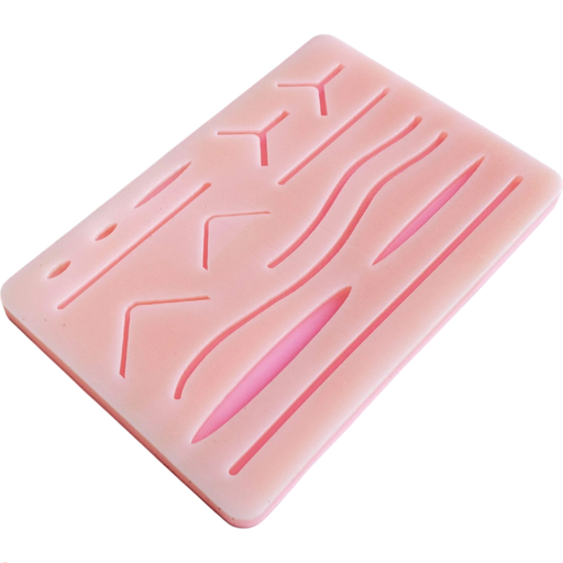 [O0020] PLANCHA PARA PRACTICA DE SUTURA FORMA DE INCISIONES