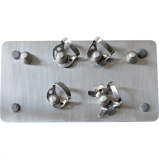 [O0026] SOPORTE METALICO PARA 6 CLAMPS