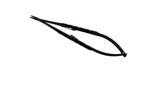 [C0191B] PINZA PORTA AGUJAS CASTROVIEJO NEGRA 16cm