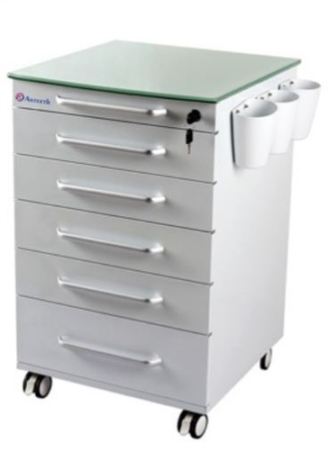 [P10042] CARRO CON ENCIMERA CRISTAL MODELO ZEUS