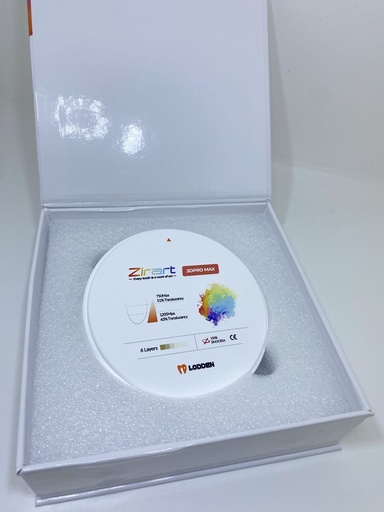 [0909073] BLOQUE DE ZIRCONIO 3DPROMAX 98*16 A4