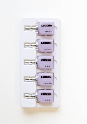 [0909099] BLOQUE DISILICATO DE LITIO CAD C14 LT A2 X5UDS 