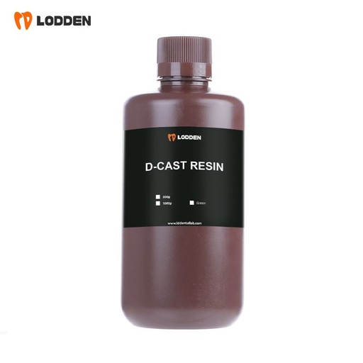 [0909157] RESINA LÍQUIDA PARA IMPRESORA 3D D-CAST PARA PPR VERDE 0,5KG